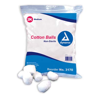 Natural Cotton Balls 