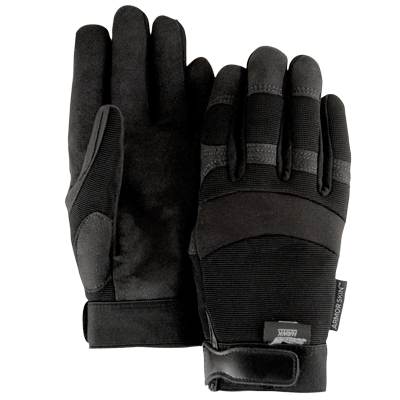 Black Mechanics Gloves - Medium