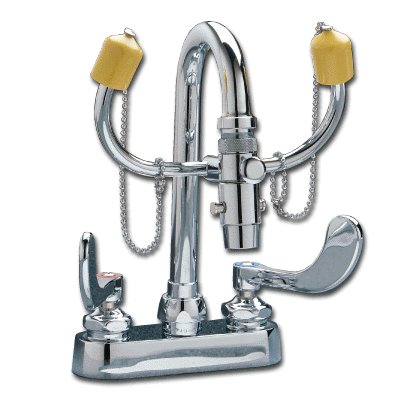 Bradley Faucet Mounted Eye Wash Conney Safety