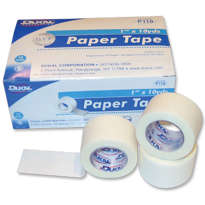 Paper Tape: 1 X 10 Yards, 12/Rolls/Box - Conney Safety