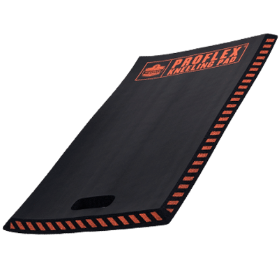 Telegraph Step while Ergodyne® ProFlex® 385 Kneeling Pad: With Handle, 16" X 28" - Conney Safety