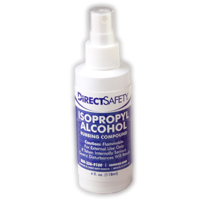 Direct Safety® Isopropyl Alcohol Spray: 4 Oz. Pump Bottle - Conney Safety