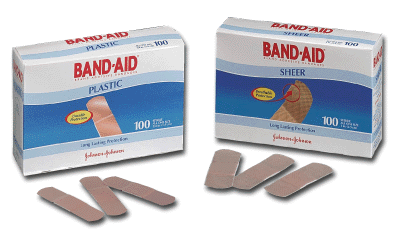Band-Aid Adhesive Bandages are known the world over.