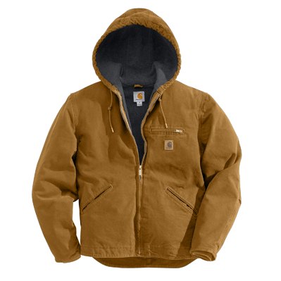 Carhartt J141 Sandstone Sierra Sherpa-Lined Jacket, Men's - Conney Safety