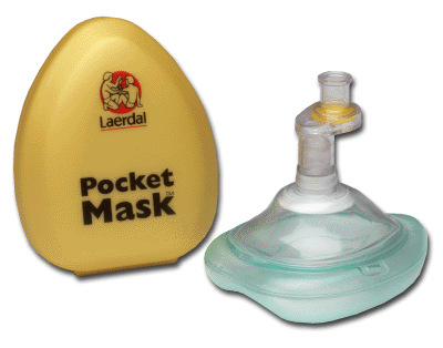 på den anden side, krænkelse Egetræ Laerdal® Pocket Mask™ - Conney Safety